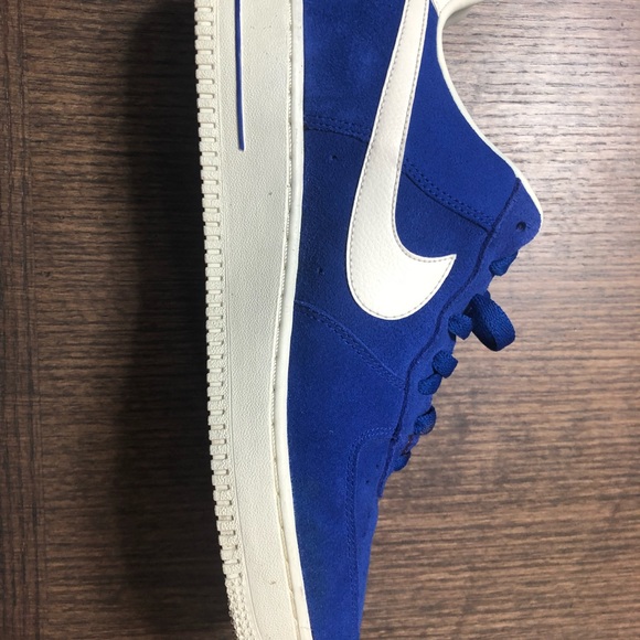 Felt Blue Nike Air Force Ones Never Worn - Picture 4 of 7